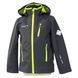Картинка Куртка демисезонная softshell HUPPA JAMIE 1 Темно-серый/лайм для
